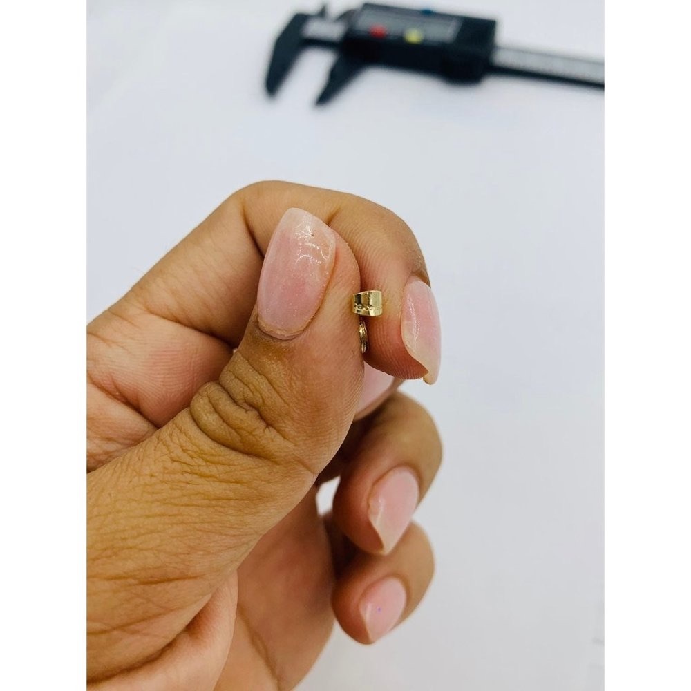 14k Solid Gold Pendant Tiny Heart - image 3